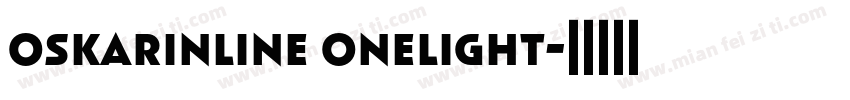 oskarinline onelight字体转换